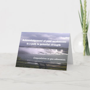 congratulations on your achievements greeting card