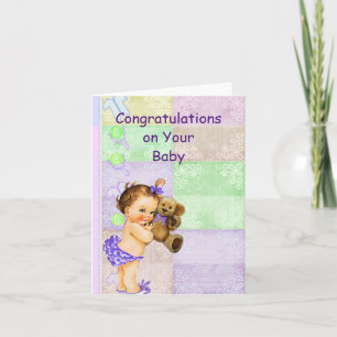 Congratulations on Your Baby Card