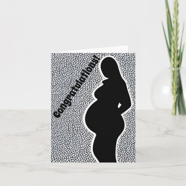 Congratulations on your Bump! Card (Front)