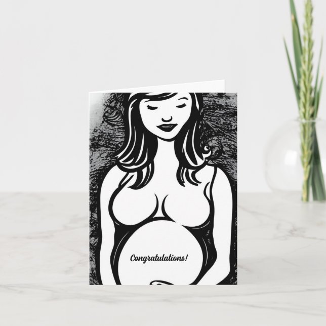 Congratulations on your Bump! Card (Front)