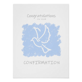 Congratulations on your Confirmation poster