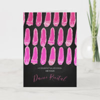 Congratulations on Your Dance Recital Pink Ballet