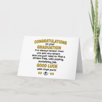  Congratulations on Your Graduation