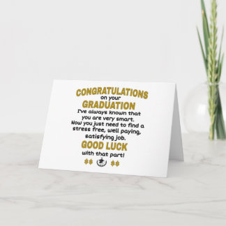  Congratulations on Your Graduation Card