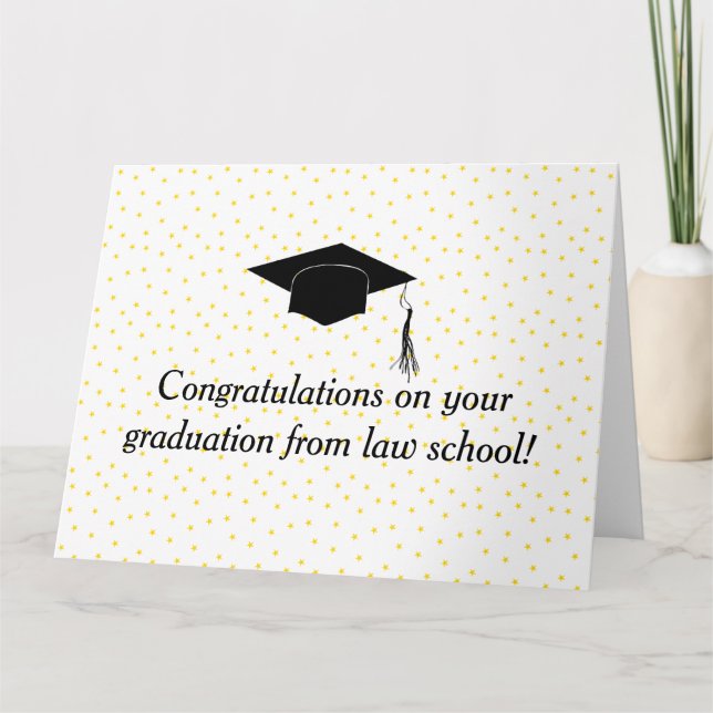 Congratulations on your graduation card (Front)