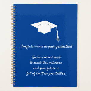 Congratulations on your graduation planner