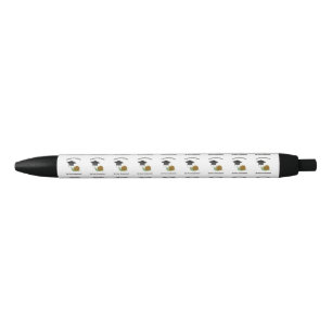 Congratulations on your graduation! snail black ink pen