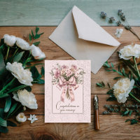 Congratulations on your marriage floral bouquet 