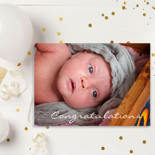 Congratulations on your New Baby Boy  Card