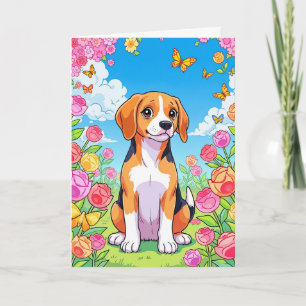 Congratulations on your new beagle card