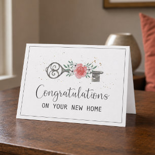 Congratulations on Your New Home Card