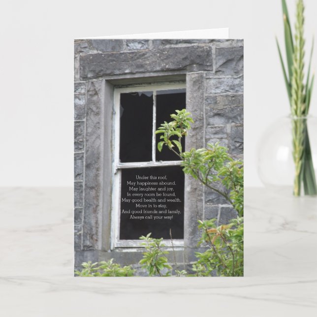 Congratulations on your new home Card (Front)