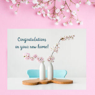 Congratulations on Your New Home Housewarming Card