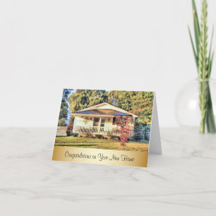Congratulations on Your New Home - New Home Card