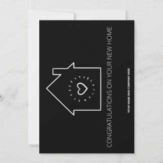Congratulations On Your New Home Thank You Card