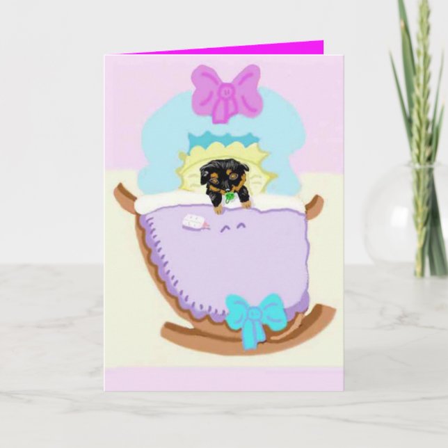 Congratulations On Your New Puppy Card (Front)