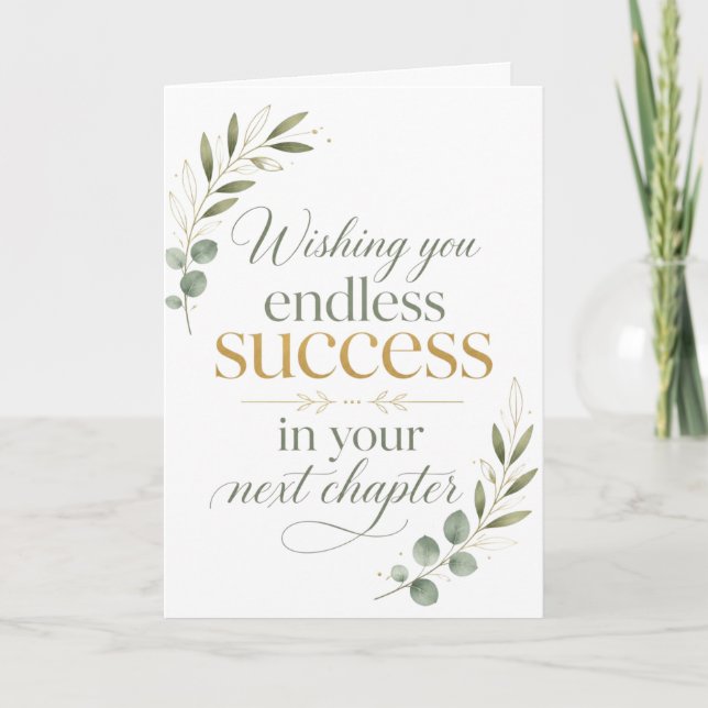 Congratulations on Your Promotion Coworker Card (Front)