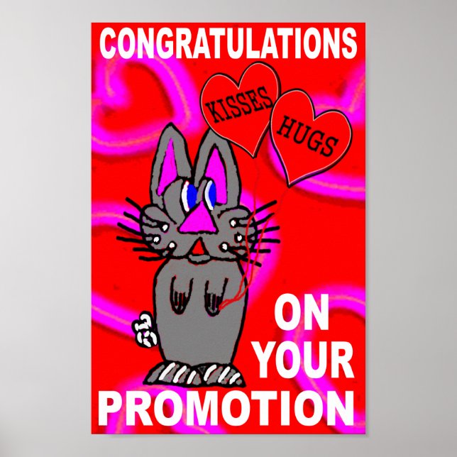 Congratulations On Your Promotion Poster (Front)