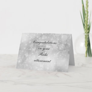 Congratulations on your Reiki attunement Card