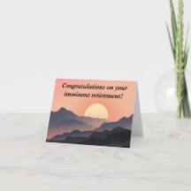 Congratulations on your Retirement Funny Greeting 