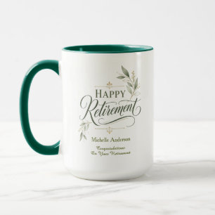 Congratulations On Your Retirement Personalised Mug