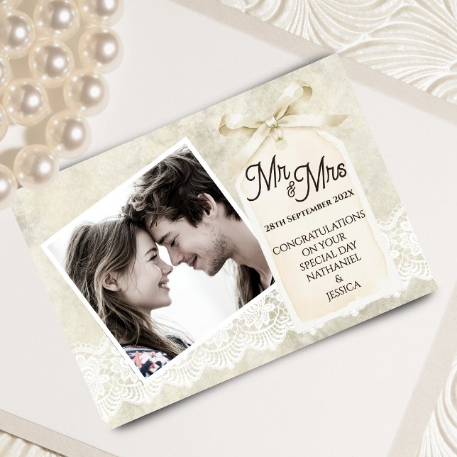 Congratulations On Your Special Day Photo Card (Creator Uploaded)