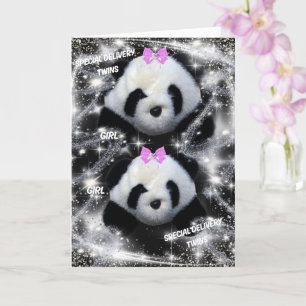 Congratulations On Your Special Delivery Twins Card