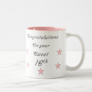 Congratulations On your Sweet 16th Birthday Mug