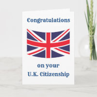 Congratulations on your UK Citizenship Union Jack