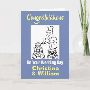 Congratulations on Your Wedding Card