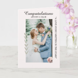 Congratulations on Your Wedding – cards
