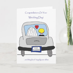 Congratulations On Your Wedding Day Card
