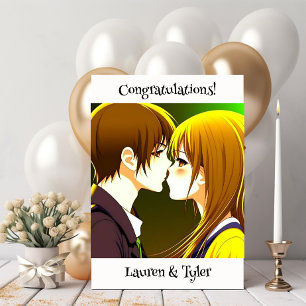 Congratulations Personalised Wedding Card