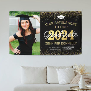 Congratulations Photo Graduation Banner