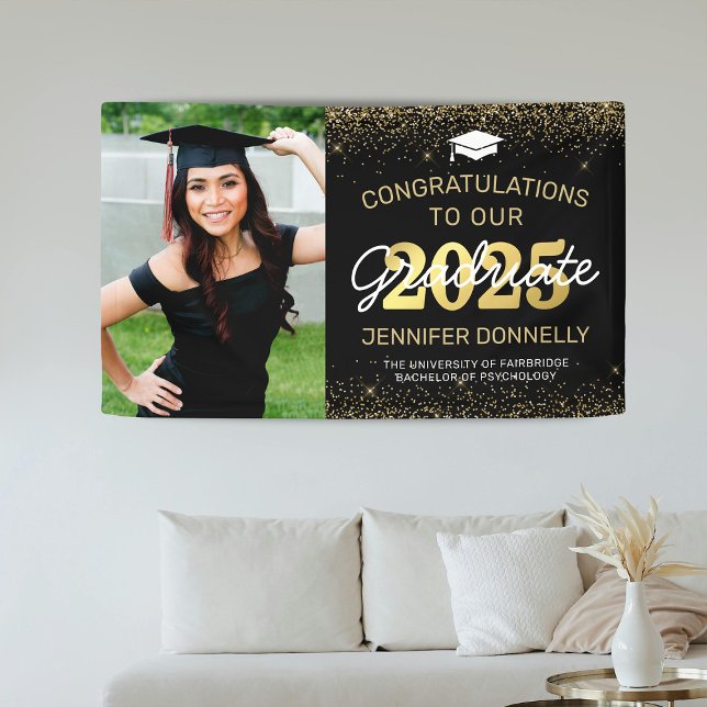 Congratulations Photo Graduation Banner (Creator Uploaded)