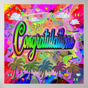 Congratulations Poster ~ Vista Express