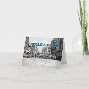 Congratulations Runner Card