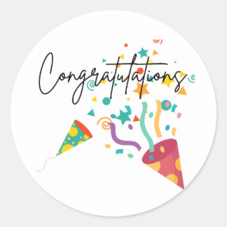 Congratulations Stickers