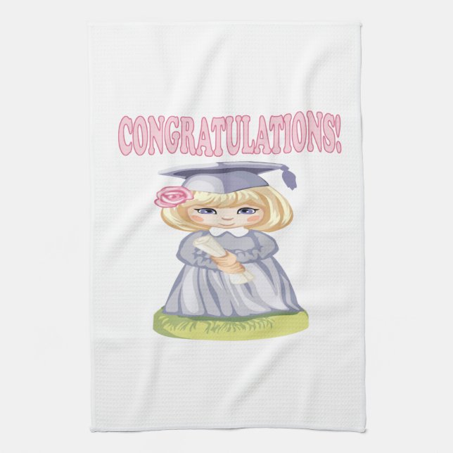 Congratulations Tea Towel (Vertical)