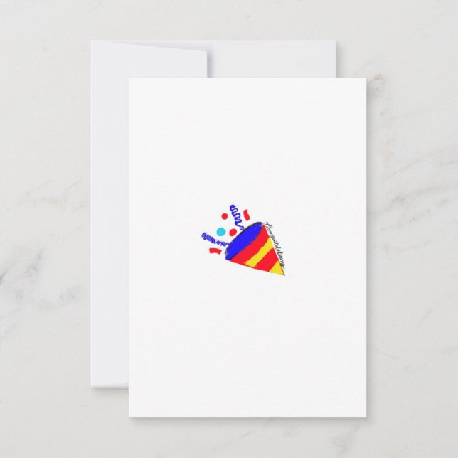 Congratulations! Thank You Card (Front)
