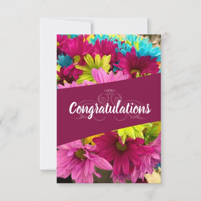 Congratulations Thank You Card (Front)