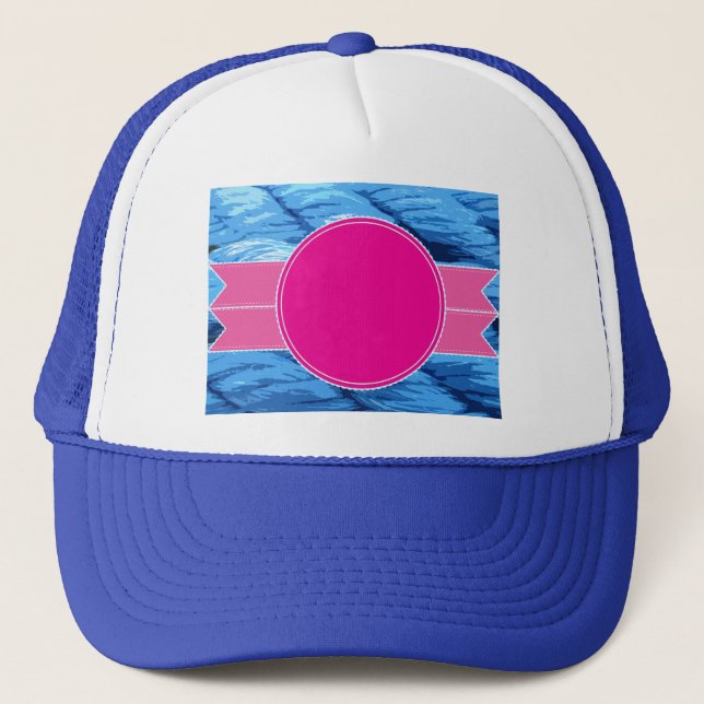 congratulations thanks shower gift party colourful trucker hat (Front)