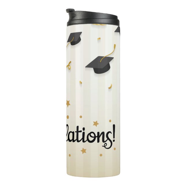 Congratulations Thermal Tumbler (Rotated Right)
