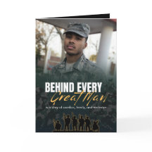 Congratulations to a Great Man - Military Card