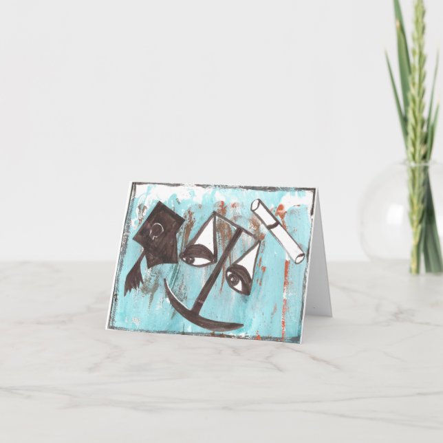 Congratulations to new lawyer card (Front)