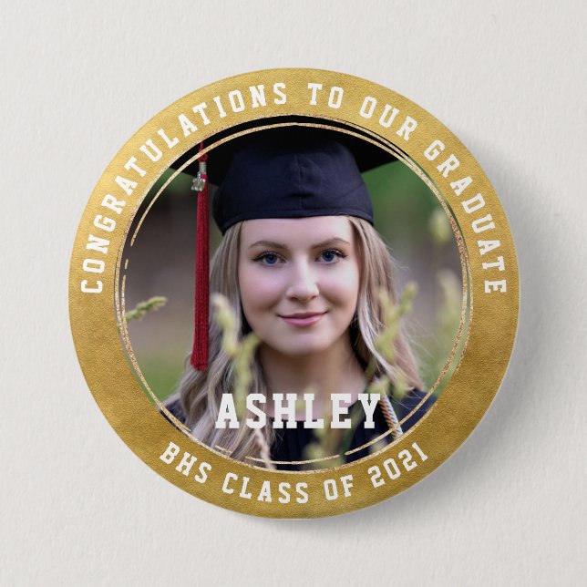 Congratulations to our Graduate Gold Photo pin (Front)
