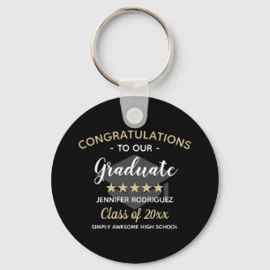 Congratulations To Our Graduate Graduation Party Key Ring
