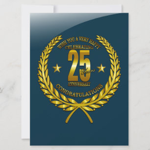 Congratulations to the 25th Anniversary