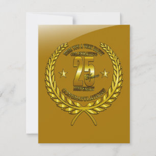 Congratulations to the 25th Anniversary