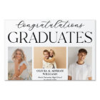 Congratulations Twin Graduates Photo Graduation